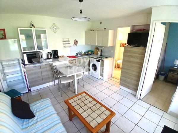 Appartement en rez de chaussée, 2P, 28.1m2 LA REMIGEASSE