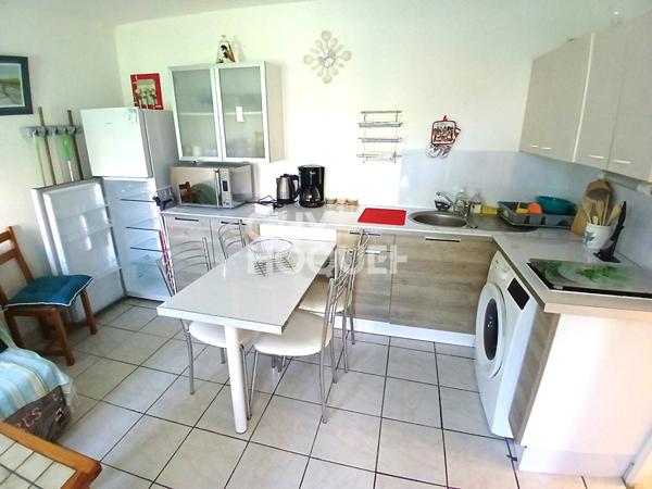 Appartement en rez de chaussée, 2P, 28.1m2 LA REMIGEASSE