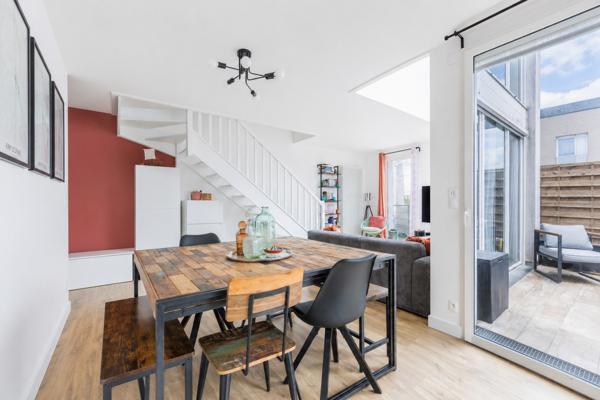 Duplex dernier étage avec terrasse sud - Palaiseau DPE B