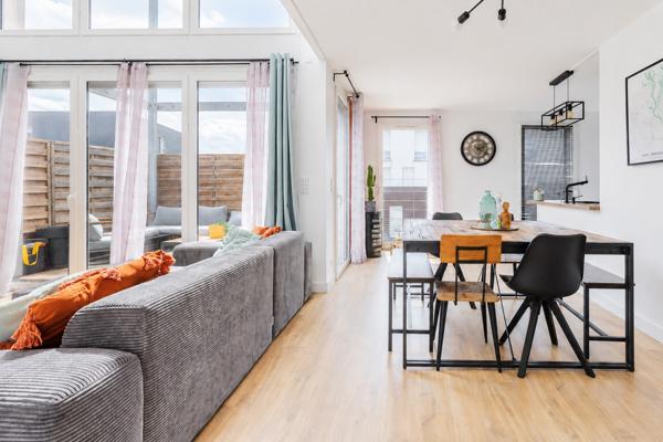 Duplex dernier étage avec terrasse sud - Palaiseau DPE B
