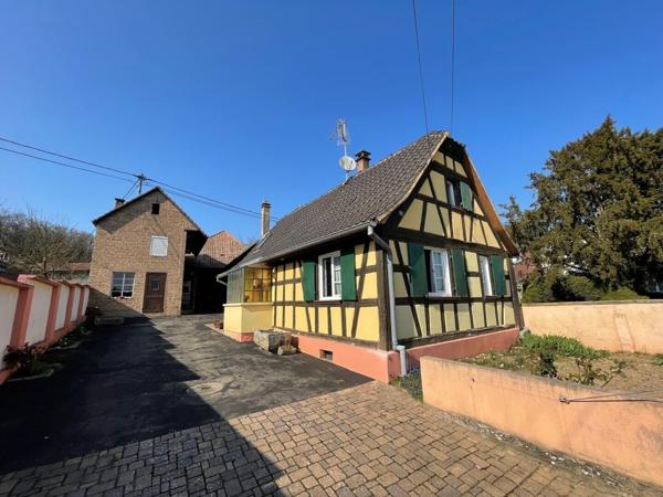 Maison de village avec grange sur 13 ares