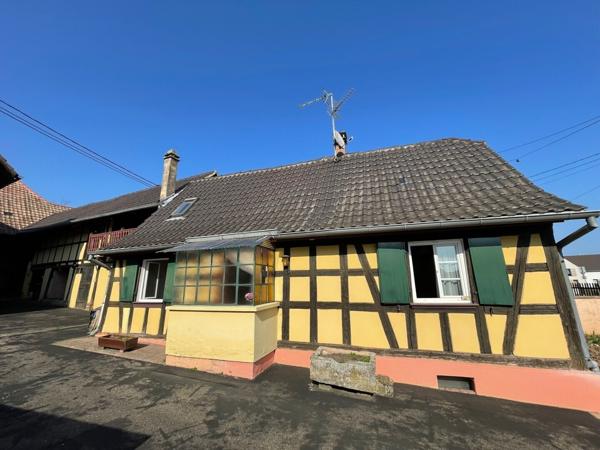 Maison de village avec grange sur 13 ares