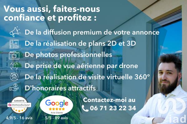 Appartement à vendre 3 pièces 78 m² Montbéliard