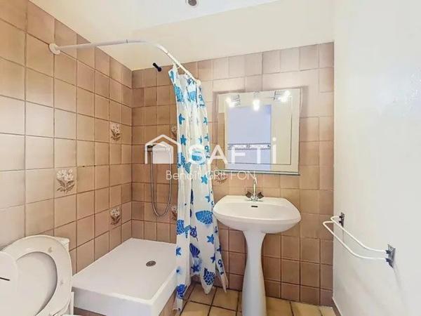 Duplex 30 m² centre bourg, sans copropriété