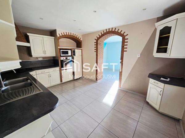 Maison familiale 115 m² avec vue dégagée et belle terrasse – à proximité de toutes commodités