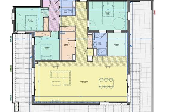 Appartement à vendre    4 pièces •  Narbonne