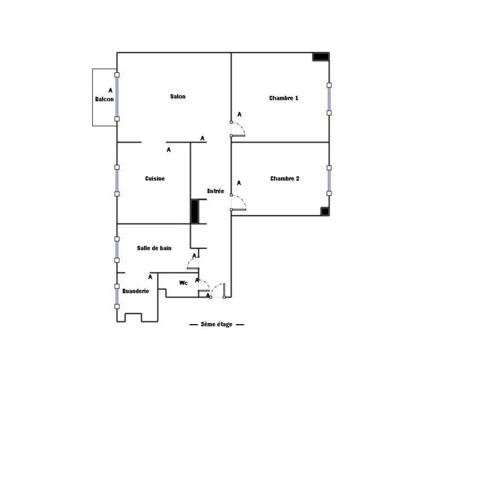 Appartement à vendre 3 pièces 61,5 m² Joinville-le-Pont