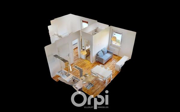 Appartement à louer    2 pièces • 32 m2 Knutange