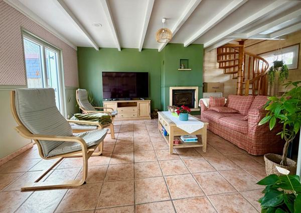 Maison 3 chambres, la plage à pied.