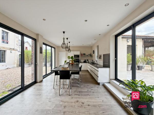 Maison d'architecte Avallon centre ville avec jardin