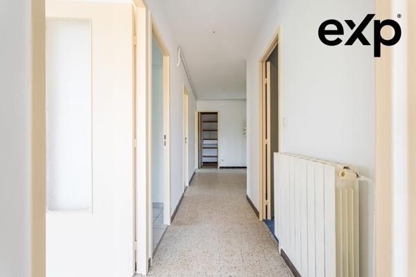 T4 lumineux – Dernier étage – Garage, parking et cave – Fort potentiel