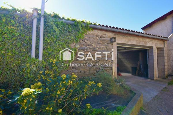 Charmante maison de hameau, garage, terrain