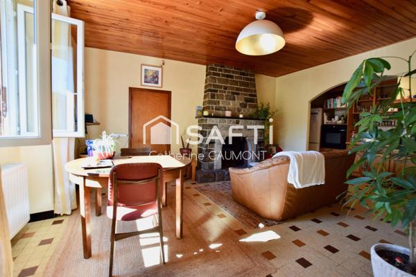 Charmante maison de hameau, garage, terrain