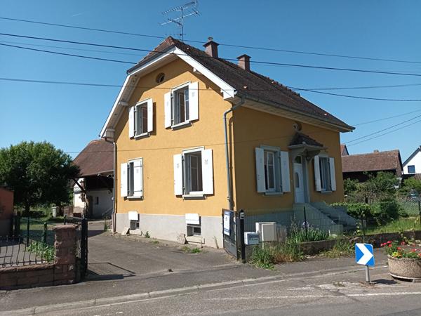 Maison avec dépendances sur 7 ares de terrain