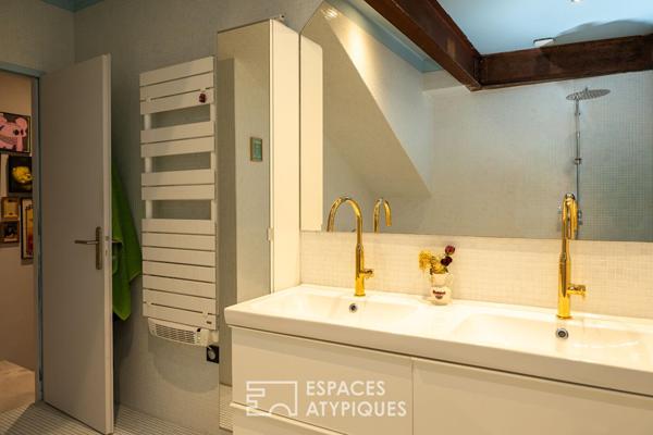 Magnifique loft avec patio végétalisé en hyper centre ville