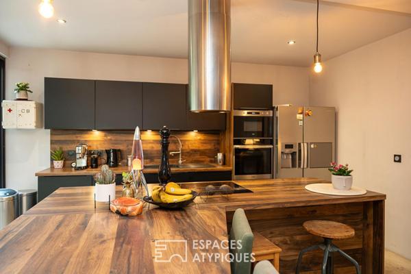 Magnifique loft avec patio végétalisé en hyper centre ville