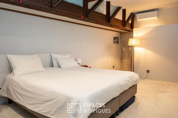 Magnifique loft avec patio végétalisé en hyper centre ville