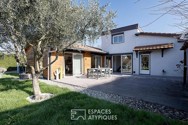 Maison contemporaine aux portes du Léman