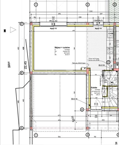 Maison Itteville 4 pièce(s) 79.63 m2