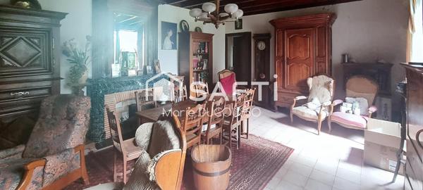 Propriété en pierre, à rénover + revenu locatif