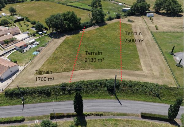 Terrain Montmorillon 1759 m2
