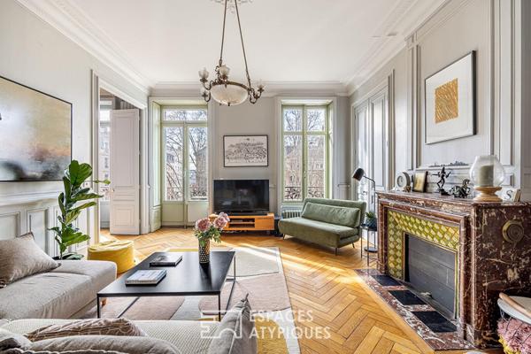 Élégance haussmannienne et volumes généreux au coeur de Lyon