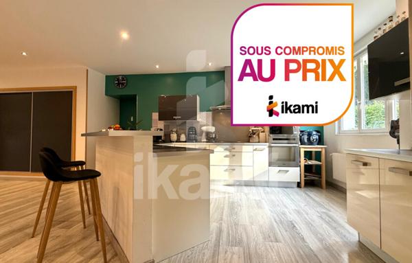 Appartement 7 pièces, 189 m2 de plain pied avec cour, jardins et annexes de 73 m2