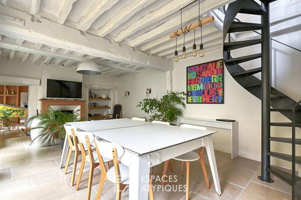 Longère de charme au coeur du village d’Abondant