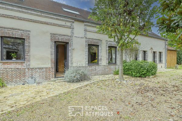 Longère de charme au coeur du village d’Abondant