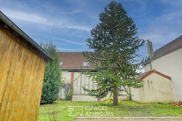 Longère de charme au coeur du village d’Abondant