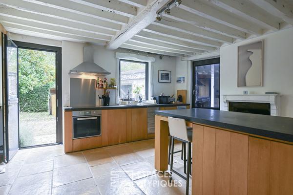 Longère de charme au coeur du village d’Abondant