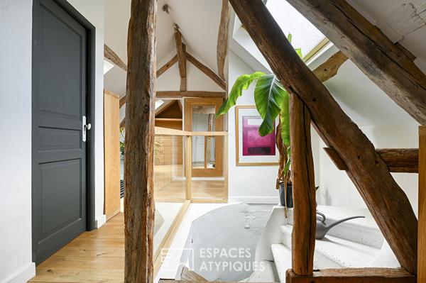 Longère de charme au coeur du village d’Abondant