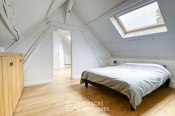 Longère de charme au coeur du village d’Abondant