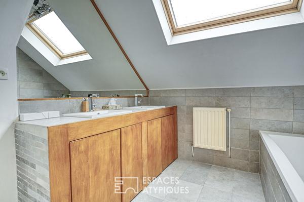 Longère de charme au coeur du village d’Abondant