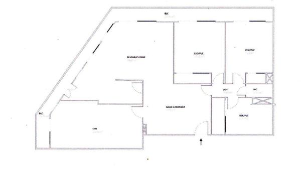 Appartement à vendre 4 pièces MARSEILLE 4EME ARRONDISSEMENT (13) La blancarde