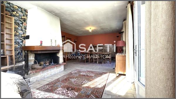 Maison 8 chambres de 175 m² sur sous-sol total et jardin de 870m² centre de VERNON.