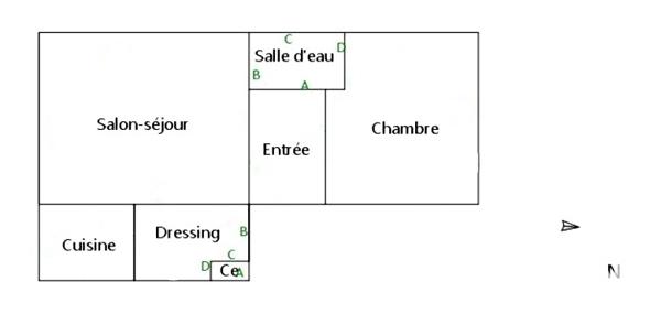 Appartement à vendre 2 pièces 59 m² Quimper