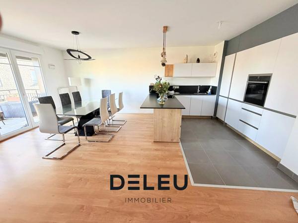T3 duplex 86 m² au dernier étage, terrasse, parking
