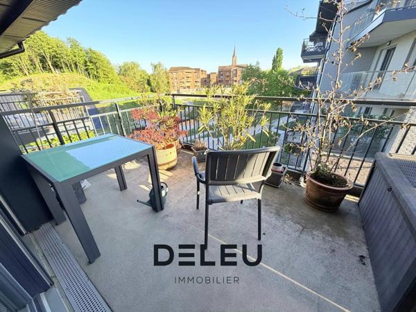 T3 duplex 86 m² au dernier étage, terrasse, parking
