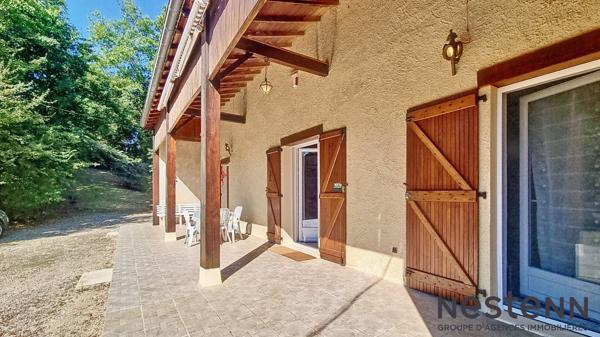 A Vendre Maison Cocooning avec Jardin et Dépendance à 5km de Aurignac environnement campagne au calme