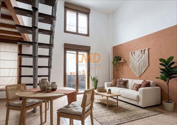 Appartement F3/4 Duplex Terrasse Grand Paris résidence récente
