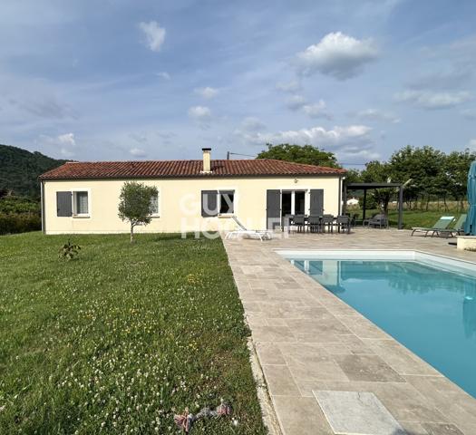 Magnifique plain-pied avec piscine