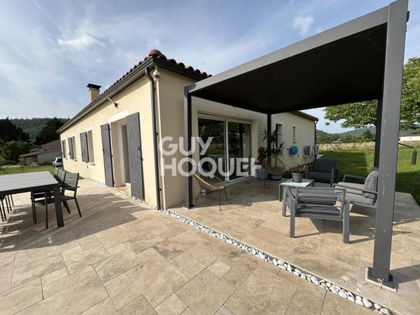 Magnifique plain-pied avec piscine