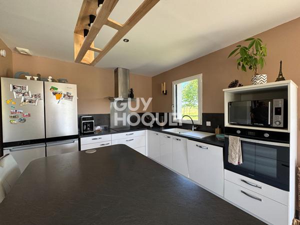 Magnifique plain-pied avec piscine