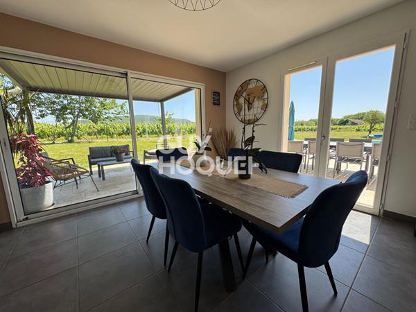 Magnifique plain-pied avec piscine