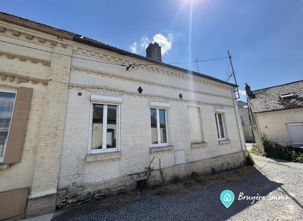 Maison mitoyenne 1 côté à vendre, 5 pièces - Hirson 02500