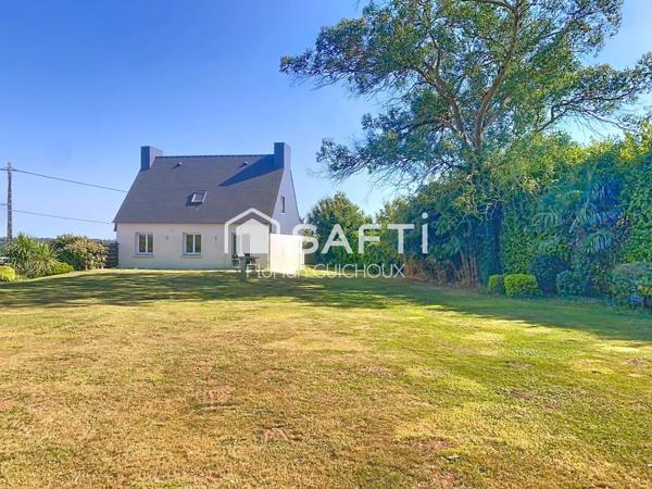 Briec : maison 4 ch. sur 1 460 m²