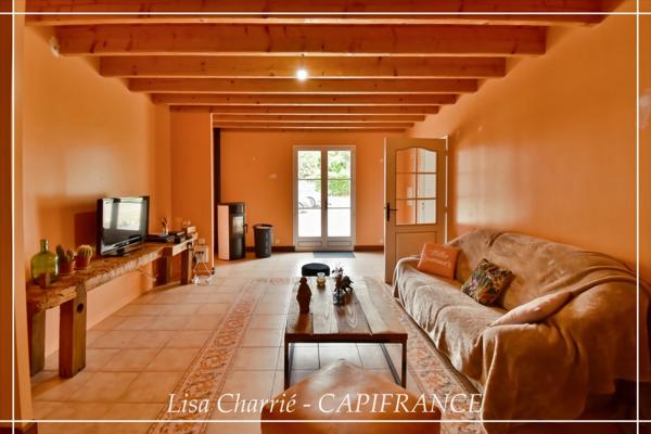 Maison à vendre 8 pièces proche de NOGARO (32) de 295 m2 au total avec appartement indépendant sur 2140 m2 de terrain