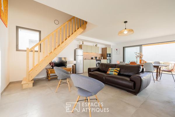 Ecrin de sérénité à l’orée de Saint-Denis, villa neuve avec jardin et bassin