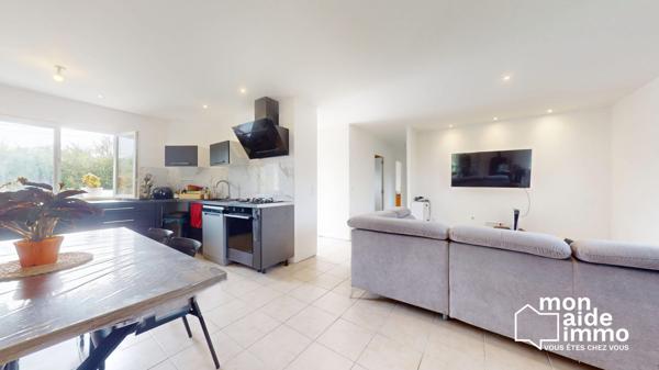 Maison 95m² + garage sur 2000m² centre Grignols